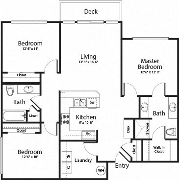 685 Sylvan Way 2-3 Beds Apartment for Rent - Photo Gallery 17